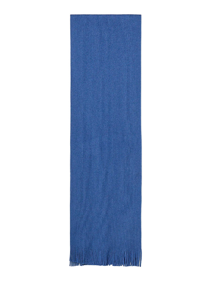 Шарф женский синий